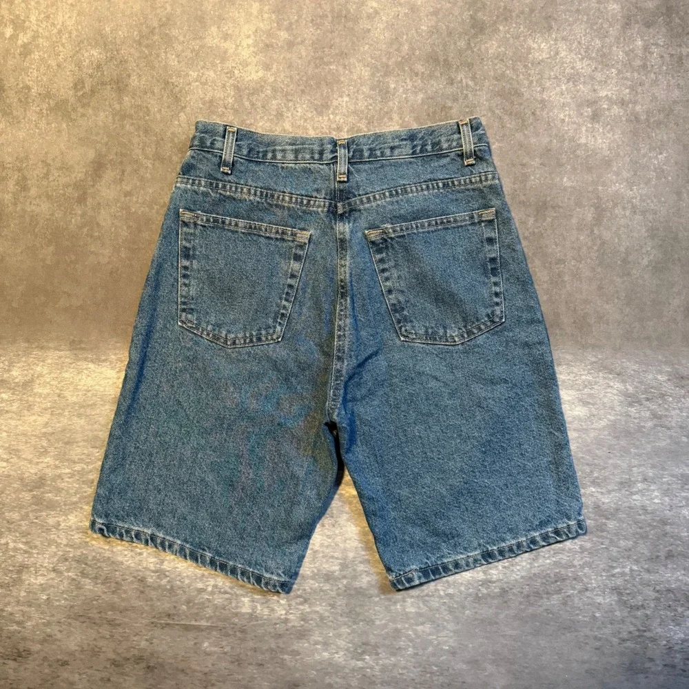 Vintage Backroad Blues Denim Mens Size 30 Blue Jean Shorts Made in USA